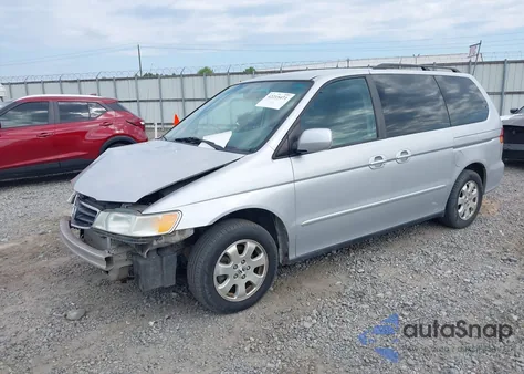 2004 Honda Odyssey Ex-L из США, поврежденный, VIN 5FNRL189X4B013837